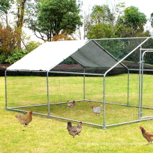 outdoor galvanized commercial chain metal wire mesh cage chicken yard 2*3*3m hen house